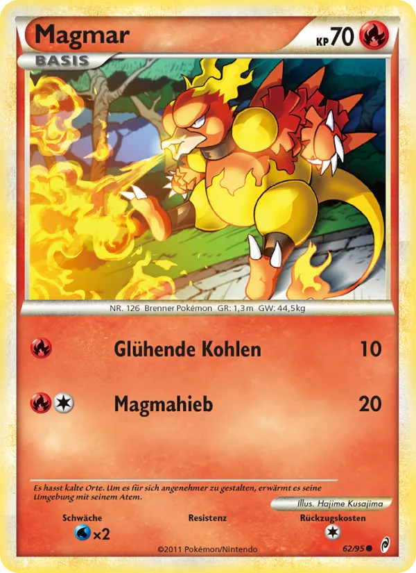 Magmar, Ruf der Legenden No. 62