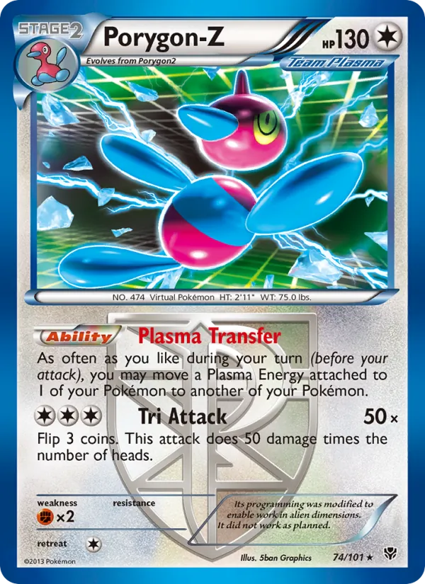 Porygon-Z, Plasma Blast No. 74