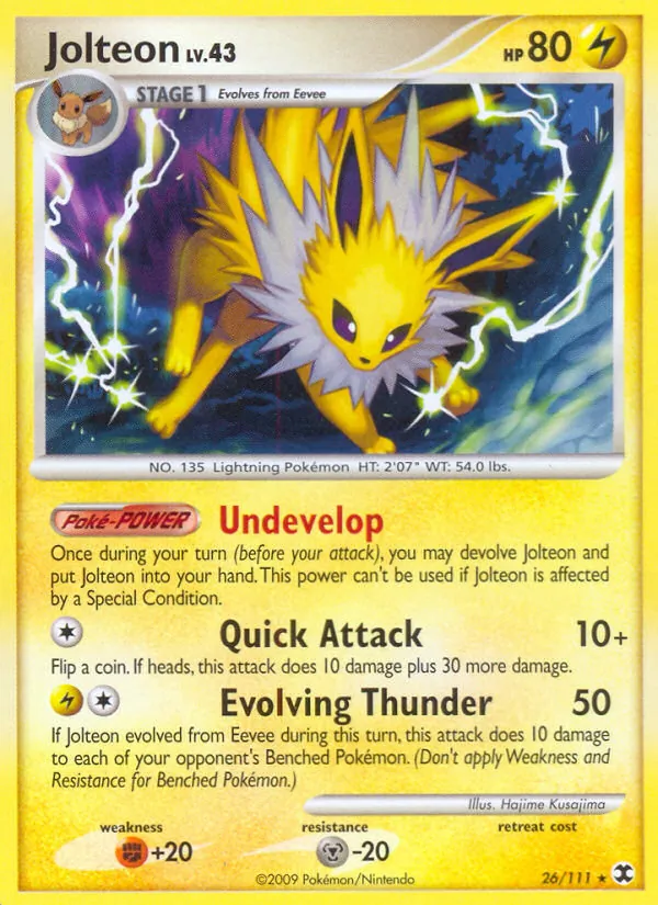 Jolteon, Rising Rivals No. 26