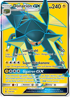 Donarion GX, Stunde der Wächter No. 134 Normal