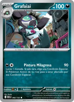 Grafaiai, Megaevolución No. 092 Normal