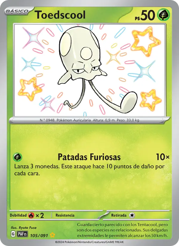 Toedscool, Destinos de Paldea No. 105