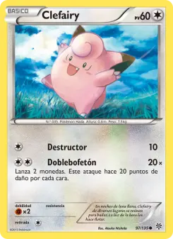 Clefairy, Tormenta Plasma Nº 97 Normal