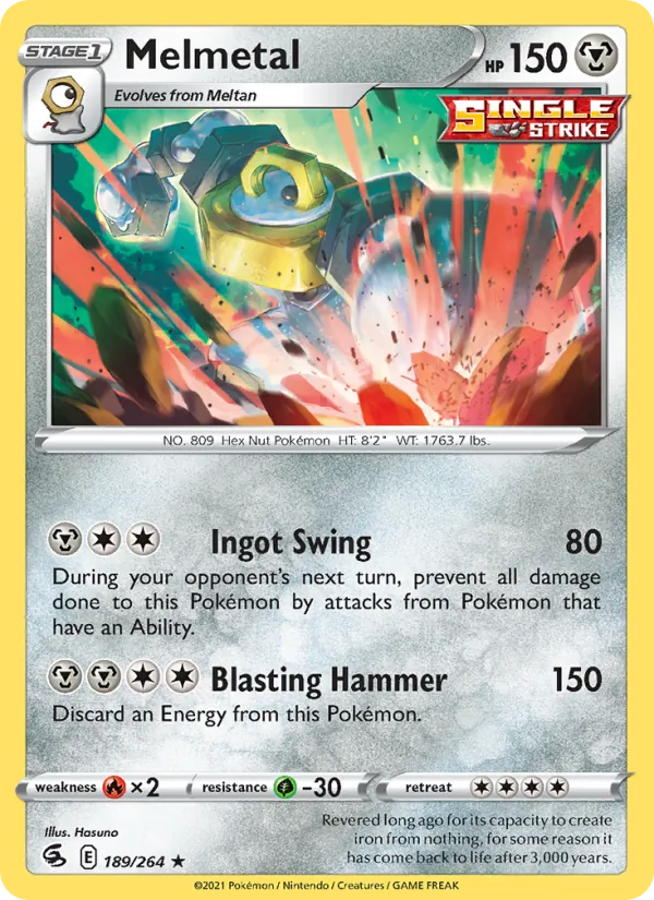 Melmetal, Fusion Strike No. 189