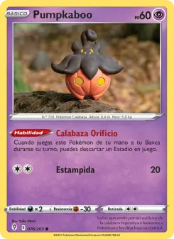 Pumpkaboo, Cielos Evolutivos Nº 76 Normal