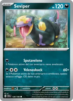 Seviper, Scarlatto e Violetto No. 128 Normal
