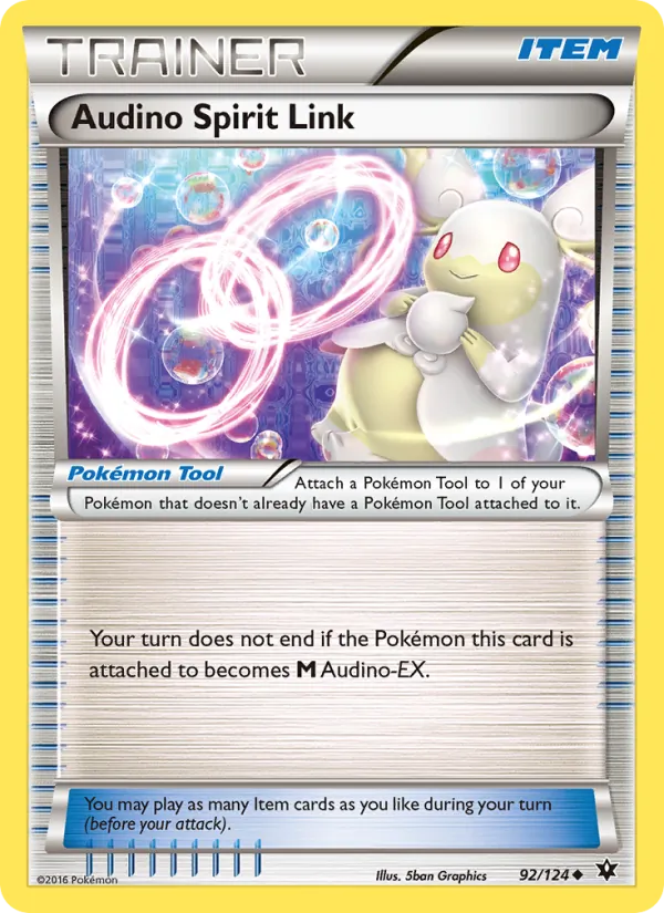 Audino Spirit Link, Fates Collide No. 92