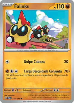 Falinks, Evoluciones en Paldea Nº 119 Normal