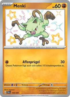 Menki, Paldeas Schicksale No. 169 Holo