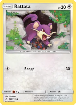 Rattata, Alliance Infaillible Nº 143 Normal