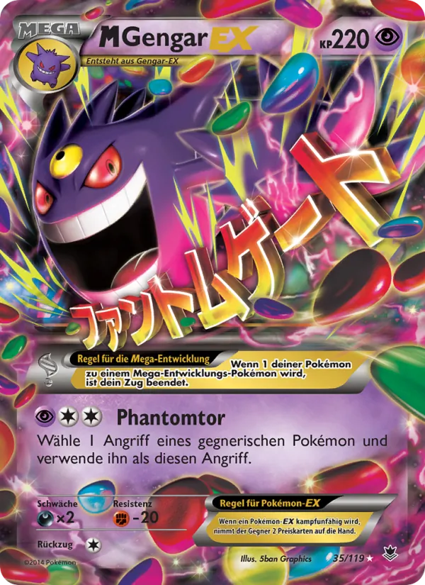 M-Gengar EX, Phantomkräfte No. 35