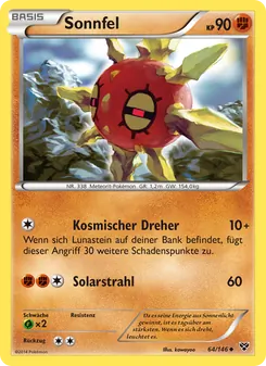 Sonnfel, XY No. 64 Normal