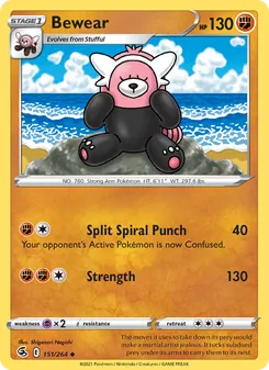 Bewear, Fusion Strike Nº 151 Normal