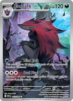 Zoroark, White Flare No. 143 Holo
