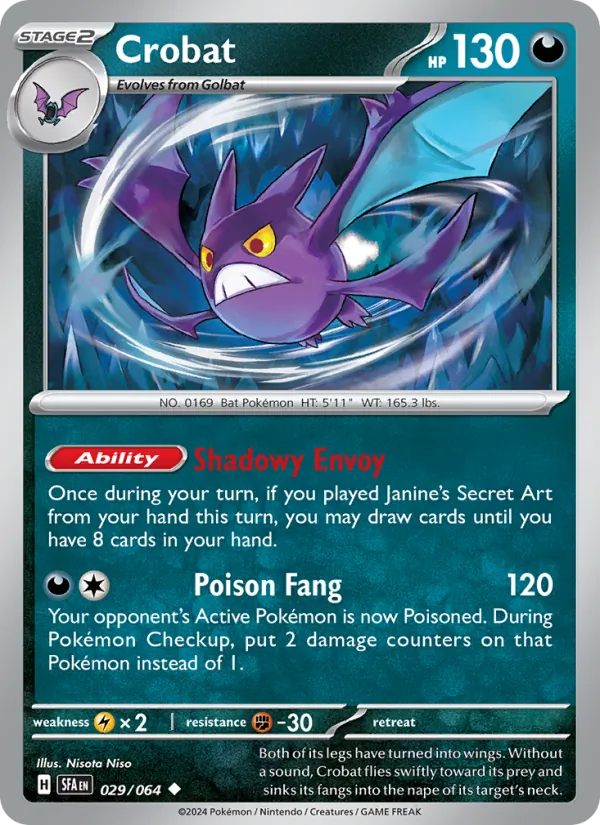Crobat, Shrouded Fable No. 029
