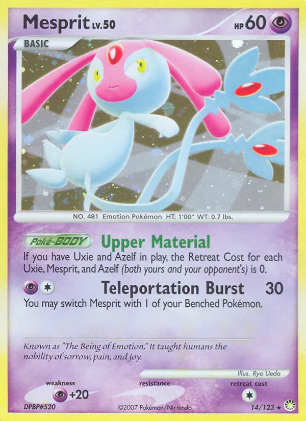 Mesprit, Mysterious Treasures No. 14