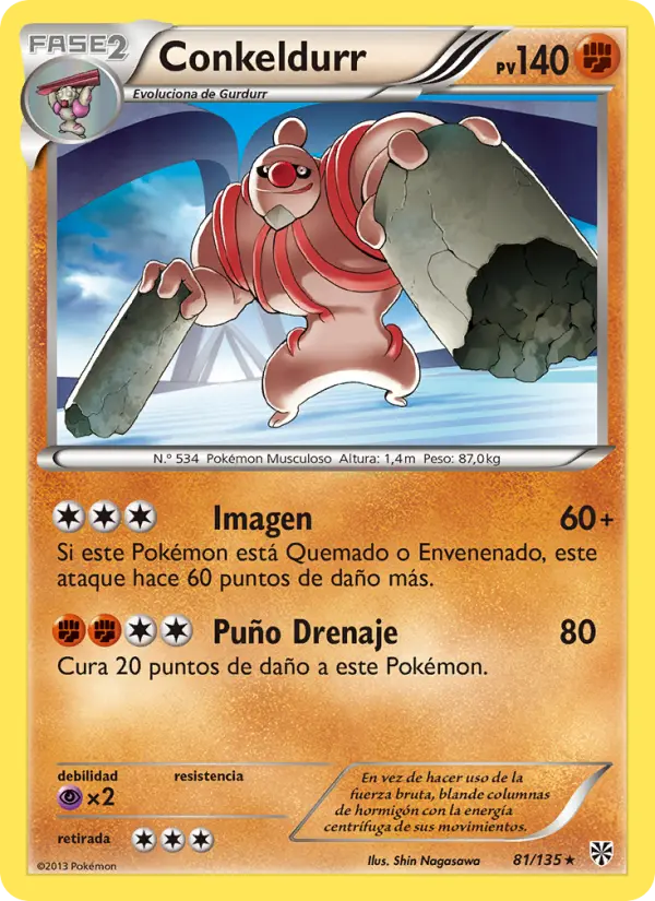 Conkeldurr, Tormenta Plasma Nº 81