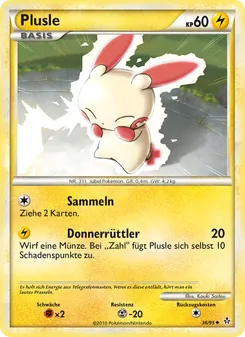 Plusle, Entfesselt No. 36 Normal
