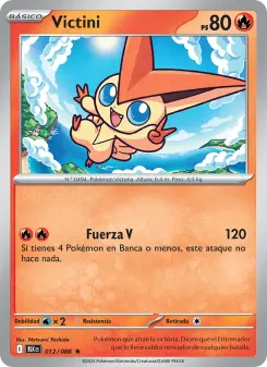 Victini, Fulgor Negro No. 012 Normal