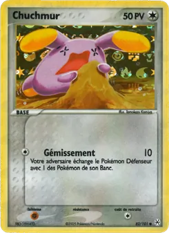 Chuchmur, EX Légendes Oubliées Nº 82 Normal