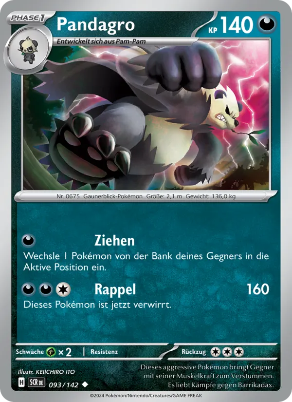 Pandagro, Stellarkrone Nº 093