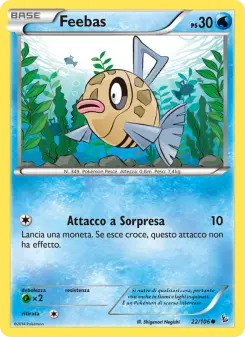 Feebas, Fuoco Infernale No. 22 Normal