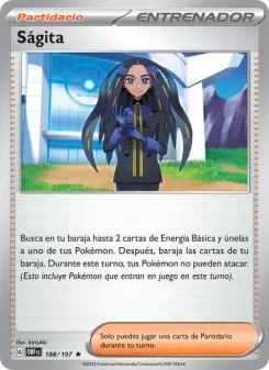 Ságita, Llamas Obsidianas Nº 188 Reverse