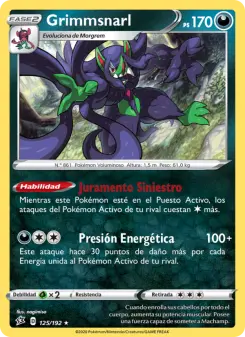Grimmsnarl, Choque Rebelde No. 125 Holo