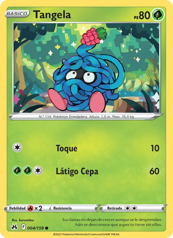Tangela, Cenit Supremo No. 004