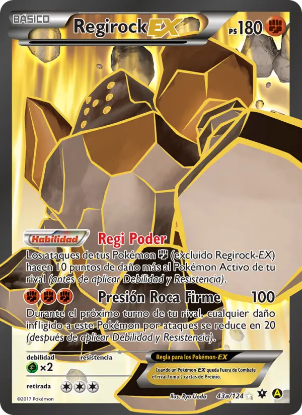 Regirock EX, Destinos Enfrentados No. 43a