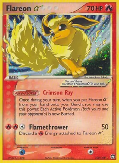 Flareon ☆, Power Keepers No. 100 Holo