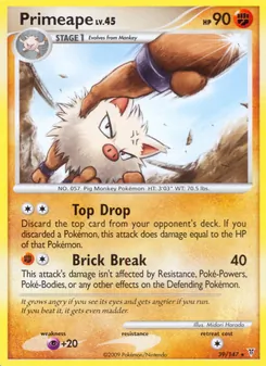 Primeape, Supreme Victors Nº 39 Holo