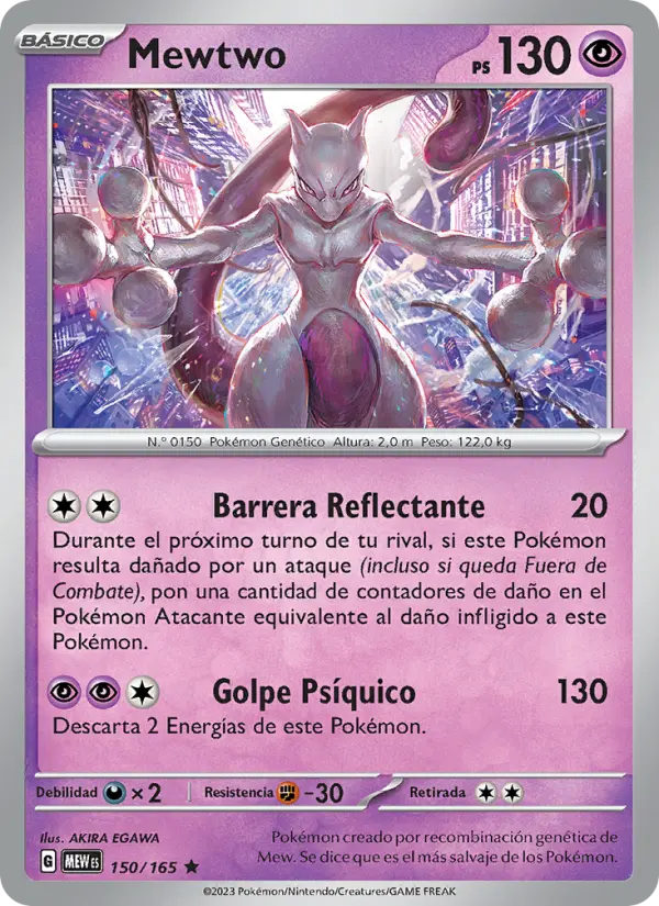 Mewtwo, 151 Nº 150