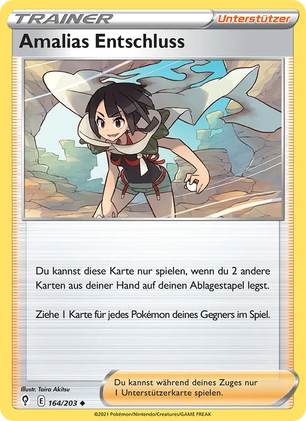 Amalias Entschluss, Drachenwandel Nº 164