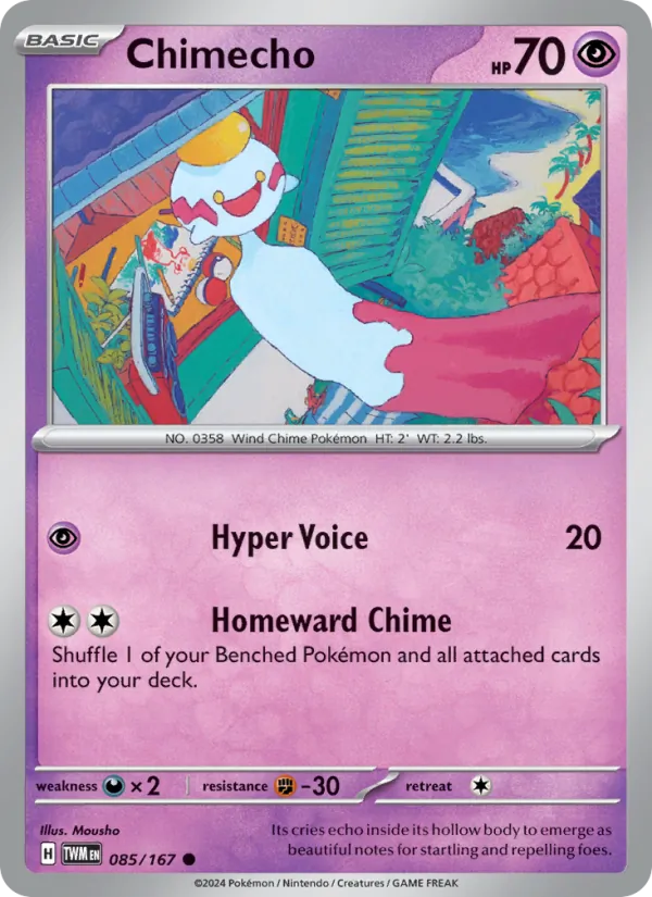 Chimecho, Twilight Masquerade Nº 085