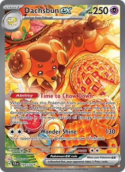 Dachsbun ex, Stellar Crown No. 169 Holo