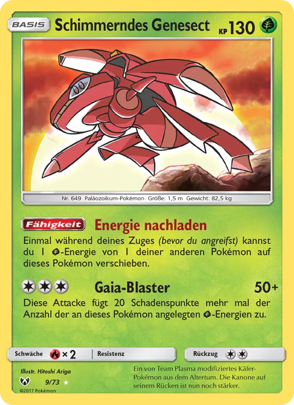 Schimmerndes Genesect, Schimmernde Legenden No. 9