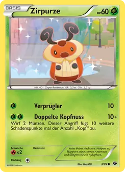 Zirpurze, Kommende Schicksale Nº 3 Normal
