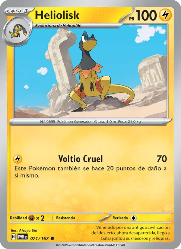 Heliolisk, Mascarada Crepuscular No. 071