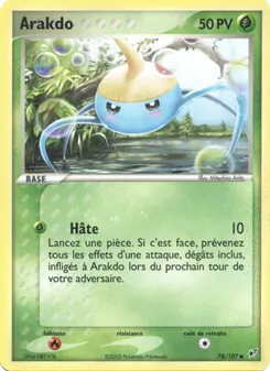 Arakdo, EX Deoxys Nº 78 Normal
