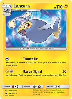 Lanturn, Tonnerre Perdu Nº 74 Normal