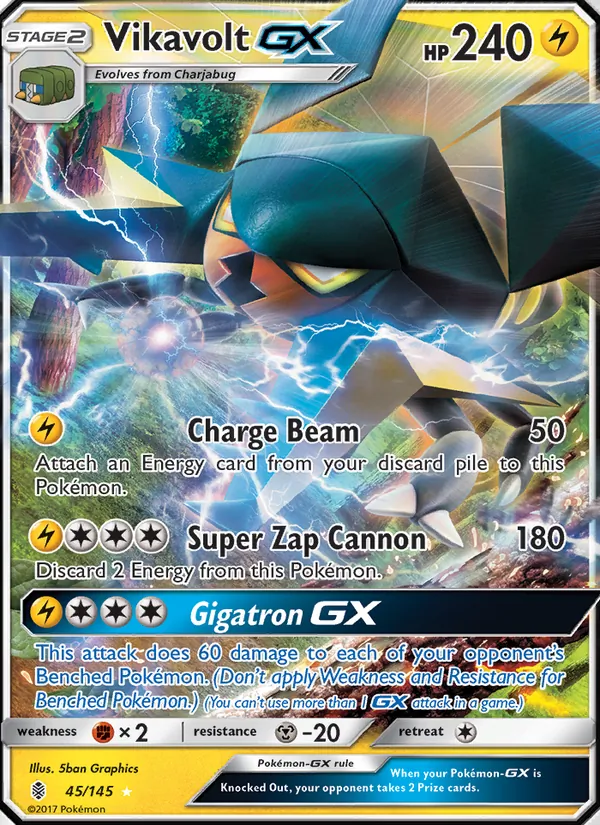 Vikavolt GX, Guardians Rising No. 45