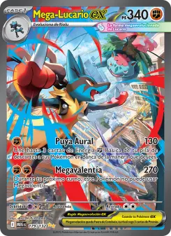 Mega-Lucario ex, Megaevolución Nº 179 Holo