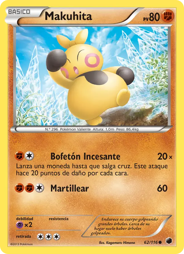 Makuhita, Glaciación Plasma No. 62
