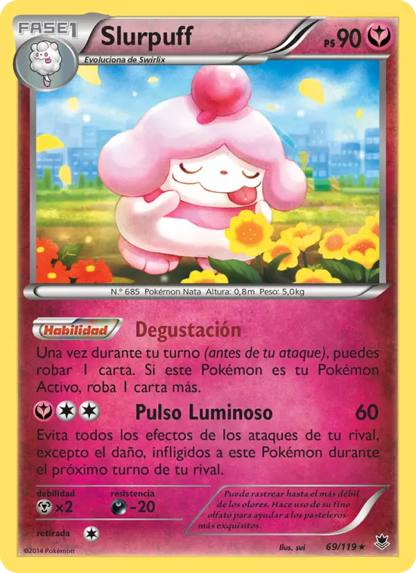 Slurpuff, Fuerzas Fantasmales No. 69