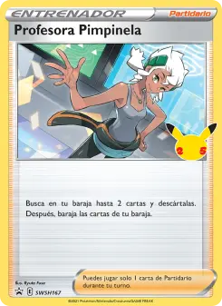 Profesora Pimpinela, Cartas de promoción ESES No. SWSH167 Normal