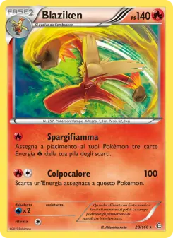 Blaziken, Scontro Primordiale No. 28 Normal