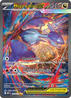 Méga-Latias-ex, Méga-Évolution Nº 181 Holo