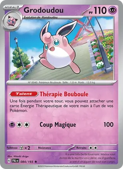 Grodoudou, Évolutions à Paldea Nº 084 Holo