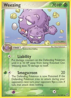 Weezing, Deoxys Nº 51 Normal